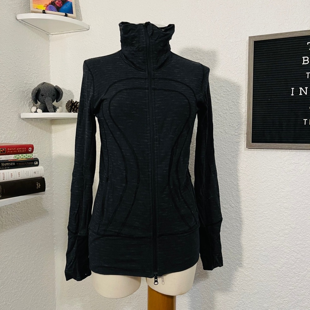 Lululemon Grey Zip Up Jacket